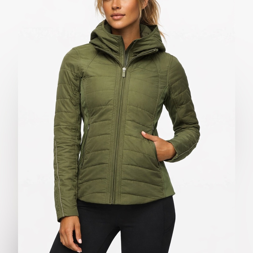 Lululemon Another Mile Jacket Womens Size 4 Full Zip Athletic Gym Run